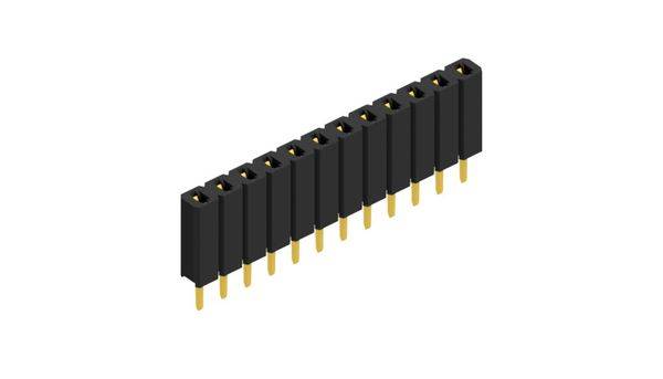 Fischer Elektronik Buchsenleiste (Standard) Anzahl Reihen: 1 10025434 10St.