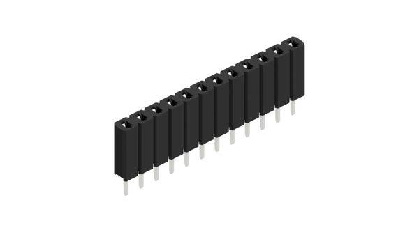 Fischer Elektronik Buchsenleiste (Standard) Anzahl Reihen: 1 10025435 10St.