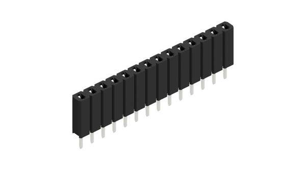 Fischer Elektronik Buchsenleiste (Standard) Anzahl Reihen: 1 10025440 10St.