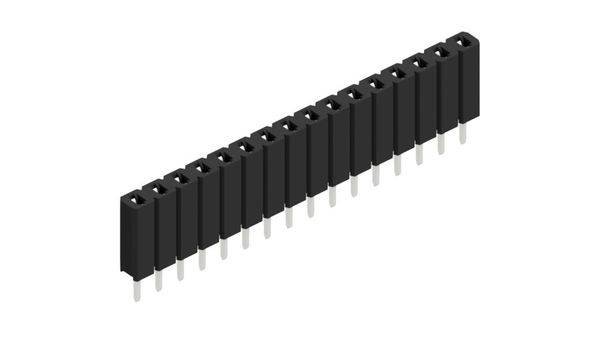 Fischer Elektronik Buchsenleiste (Standard) Anzahl Reihen: 1 10025444 10St.
