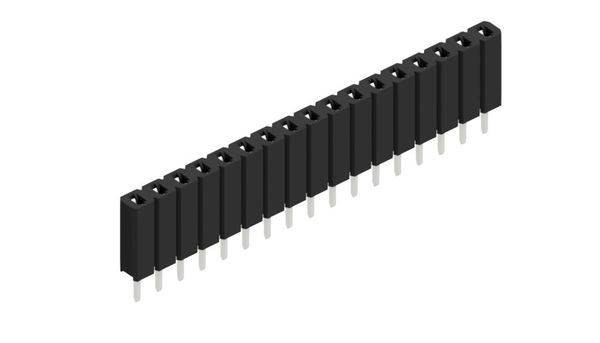 Fischer Elektronik Buchsenleiste (Standard) Anzahl Reihen: 1 10025446 10St.