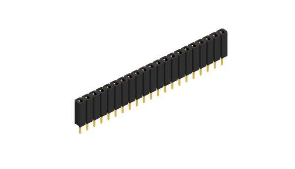 Fischer Elektronik Buchsenleiste (Standard) Anzahl Reihen: 1 10025455 10St.