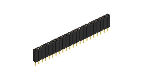 Fischer Elektronik Buchsenleiste (Standard) Anzahl Reihen: 1 10025457 10St.