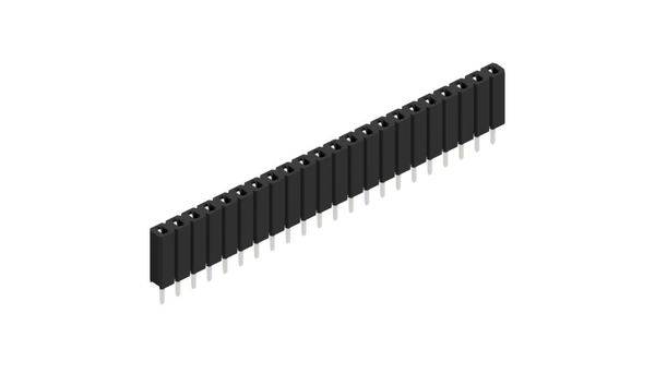 Fischer Elektronik Buchsenleiste (Standard) Anzahl Reihen: 1 10025458 10St.