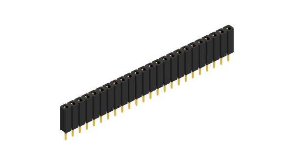 Fischer Elektronik Buchsenleiste (Standard) Anzahl Reihen: 1 10025461 10St.