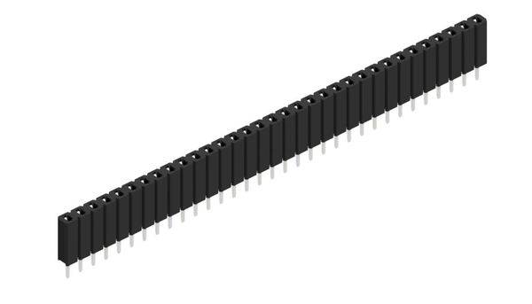 Fischer Elektronik Buchsenleiste (Standard) Anzahl Reihen: 1 10025480 10St.