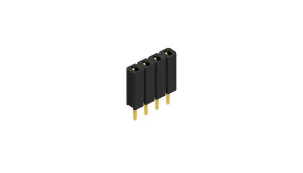 Fischer Elektronik Buchsenleiste (Standard) Anzahl Reihen: 1 10025414 10St.