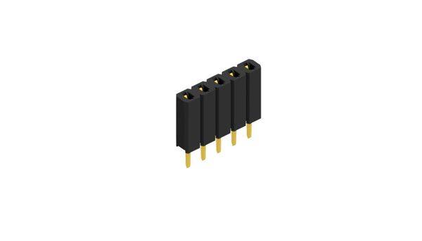 Fischer Elektronik Buchsenleiste (Standard) Anzahl Reihen: 1 10025417 10St.