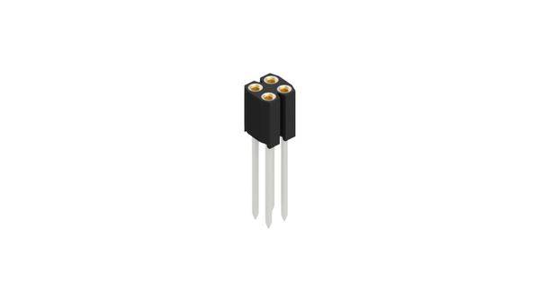 Fischer Elektronik Buchsenleiste (Präzision) Anzahl Reihen: 2 10025488 10St.