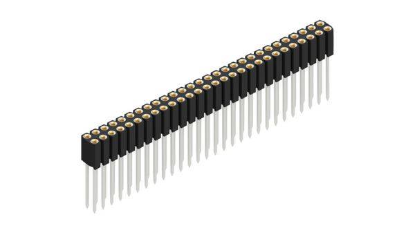 Fischer Elektronik Buchsenleiste (Präzision) Anzahl Reihen: 2 10025514 10St.