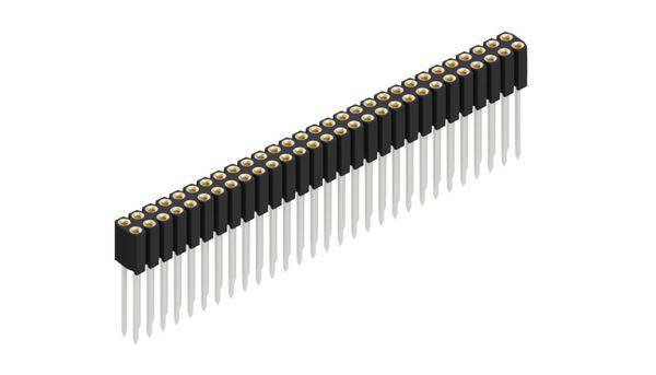 Fischer Elektronik Buchsenleiste (Präzision) Anzahl Reihen: 2 10025515 10St.