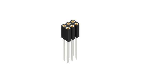 Fischer Elektronik Buchsenleiste (Präzision) Anzahl Reihen: 2 10025489 10St.