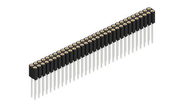 Fischer Elektronik Buchsenleiste (Präzision) Anzahl Reihen: 2 10025517 10St.