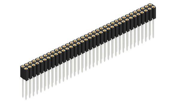 Fischer Elektronik Buchsenleiste (Präzision) Anzahl Reihen: 2 10025521 10St.