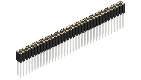 Fischer Elektronik Buchsenleiste (Präzision) Anzahl Reihen: 2 10025522 10St.