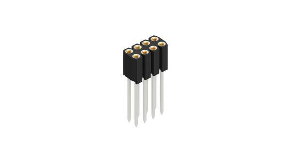 Fischer Elektronik Buchsenleiste (Präzision) Anzahl Reihen: 2 10025490 10St.