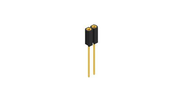 Fischer Elektronik Buchsenleiste (Präzision) Anzahl Reihen: 1 10025809 10St.
