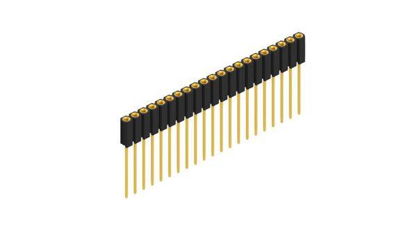 Fischer Elektronik Buchsenleiste (Präzision) Anzahl Reihen: 1 10025827 10St.