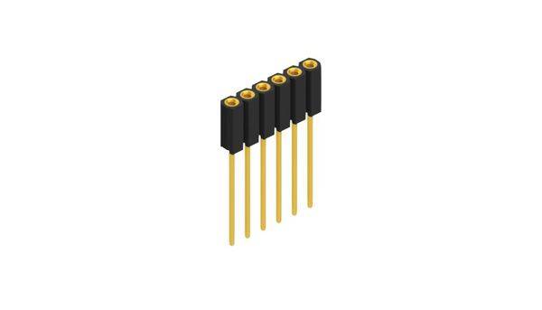 Fischer Elektronik Buchsenleiste (Präzision) Anzahl Reihen: 1 10025813 10St.