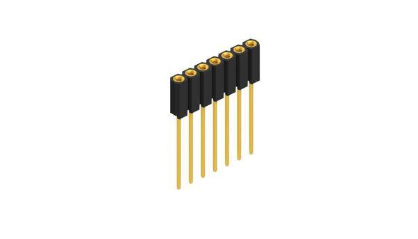 Fischer Elektronik Buchsenleiste (Präzision) Anzahl Reihen: 1 10025814 10St.
