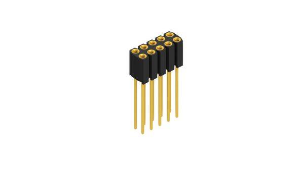 Fischer Elektronik Buchsenleiste (Präzision) Anzahl Reihen: 2 10025839 10St.