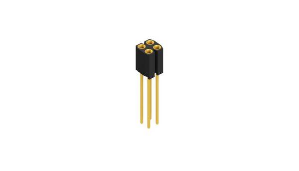 Fischer Elektronik Buchsenleiste (Präzision) Anzahl Reihen: 2 10025836 10St.