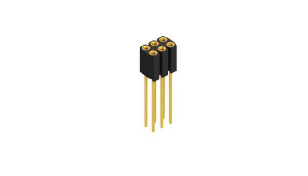 Fischer Elektronik Buchsenleiste (Präzision) Anzahl Reihen: 2 10025837 10St.
