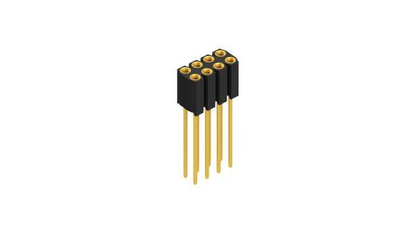 Fischer Elektronik Buchsenleiste (Präzision) Anzahl Reihen: 2 10025838 10St.