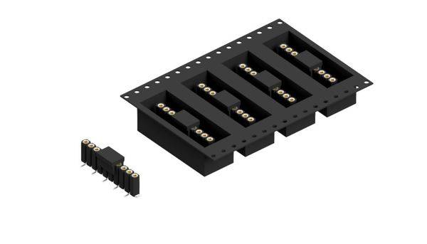 Fischer Elektronik Buchsenleiste (Präzision) Anzahl Reihen: 1 BL15SMD04310BTR 400St.