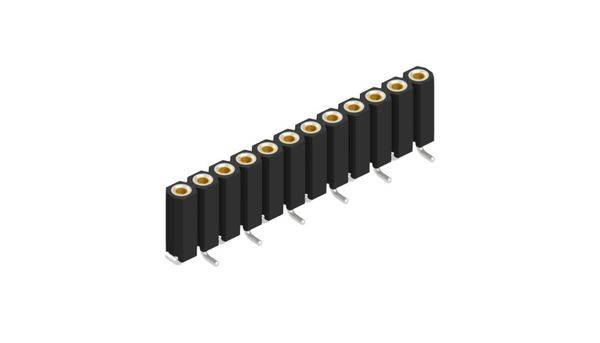 Fischer Elektronik Buchsenleiste (Präzision) Anzahl Reihen: 1 10025897 10St.