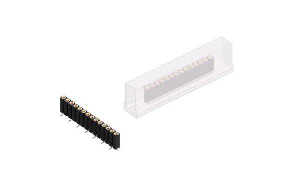 Fischer Elektronik Buchsenleiste (Präzision) Anzahl Reihen: 1 10025905 10St.