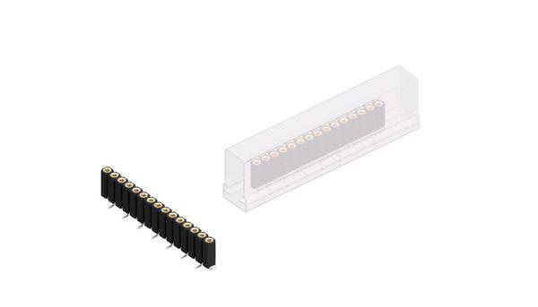 Fischer Elektronik Buchsenleiste (Präzision) Anzahl Reihen: 1 BL15SMD04315SM 10St.
