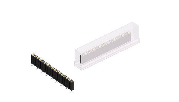 Fischer Elektronik Buchsenleiste (Präzision) Anzahl Reihen: 1 10025911 10St.