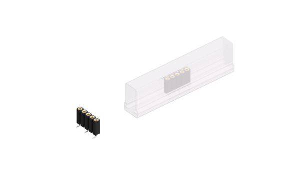 Fischer Elektronik Buchsenleiste (Präzision) Anzahl Reihen: 1 10025879 10St.