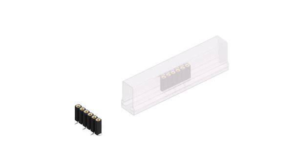 Fischer Elektronik Buchsenleiste (Präzision) Anzahl Reihen: 1 10025882 10St.
