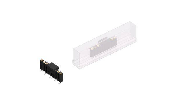 Fischer Elektronik Buchsenleiste (Präzision) Anzahl Reihen: 1 10025890 10St.