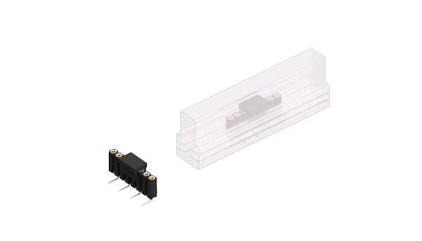 Fischer Elektronik Buchsenleiste (Präzision) Anzahl Reihen: 1 10025929 10St.