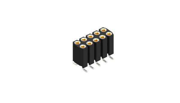 Fischer Elektronik Buchsenleiste (Präzision) Anzahl Reihen: 2 10025976 10St.