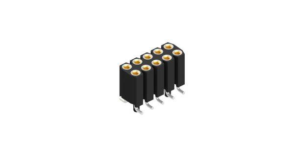 Fischer Elektronik Buchsenleiste (Präzision) Anzahl Reihen: 2 10025978 10St.