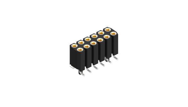 Fischer Elektronik Buchsenleiste (Präzision) Anzahl Reihen: 2 10025986 10St.