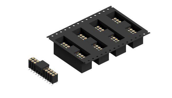 Fischer Elektronik Buchsenleiste (Präzision) Anzahl Reihen: 2 10026020 250St.