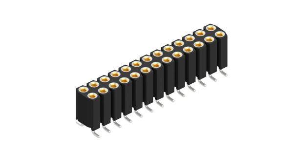 Fischer Elektronik Buchsenleiste (Präzision) Anzahl Reihen: 2 10026031 10St.