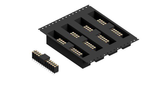 Fischer Elektronik Buchsenleiste (Präzision) Anzahl Reihen: 2 10165882 250St.