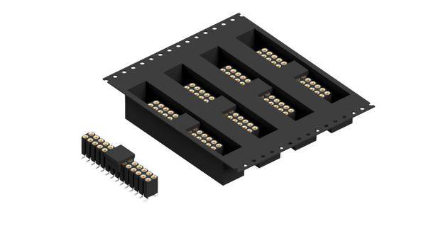 Fischer Elektronik Buchsenleiste (Präzision) Anzahl Reihen: 2 BL16SMD06728BTR 250St.