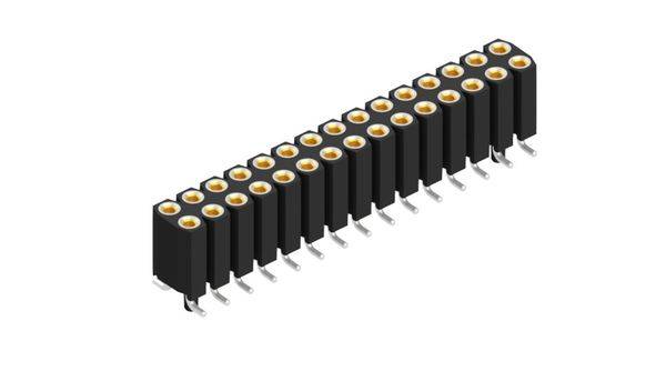 Fischer Elektronik Buchsenleiste (Präzision) Anzahl Reihen: 2 10026046 10St.