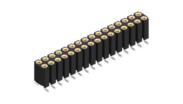Fischer Elektronik Buchsenleiste (Präzision) Anzahl Reihen: 2 10026051 10St.