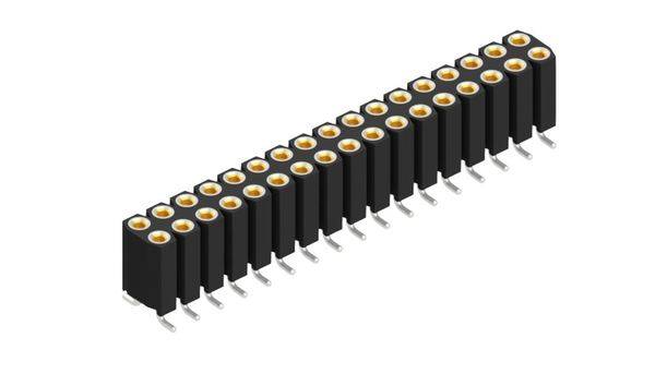 Fischer Elektronik Buchsenleiste (Präzision) Anzahl Reihen: 2 10026057 10St.
