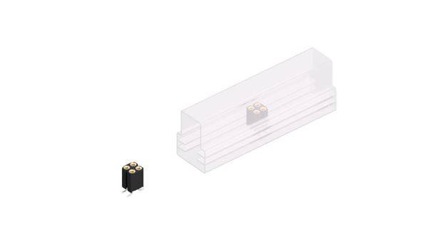 Fischer Elektronik Buchsenleiste (Präzision) Anzahl Reihen: 2 BL16SMD0674SM 10St.