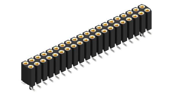 Fischer Elektronik Buchsenleiste (Präzision) Anzahl Reihen: 2 10026071 10St.