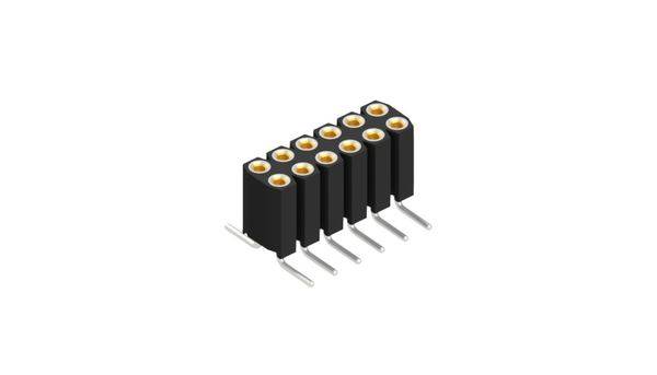 Fischer Elektronik Buchsenleiste (Präzision) Anzahl Reihen: 2 10026095 10St.